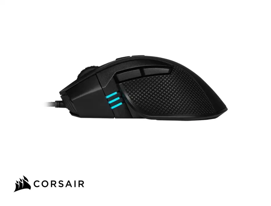 Mouse Corsair Ironclaw (ch-9307011-na) Hasta 18.000 Dpi, Rgb, Negro