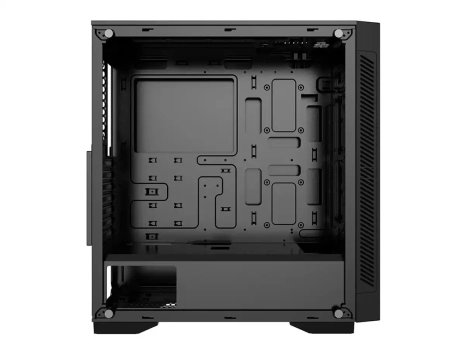 Case Deepcool Matrexx 55 V3 Add Rgb 4f S/fuente (dp-atx-matrexx55v3-ar-4f) Paneles De Vidrio, 4 Ventiladores, Led Argb, Negro