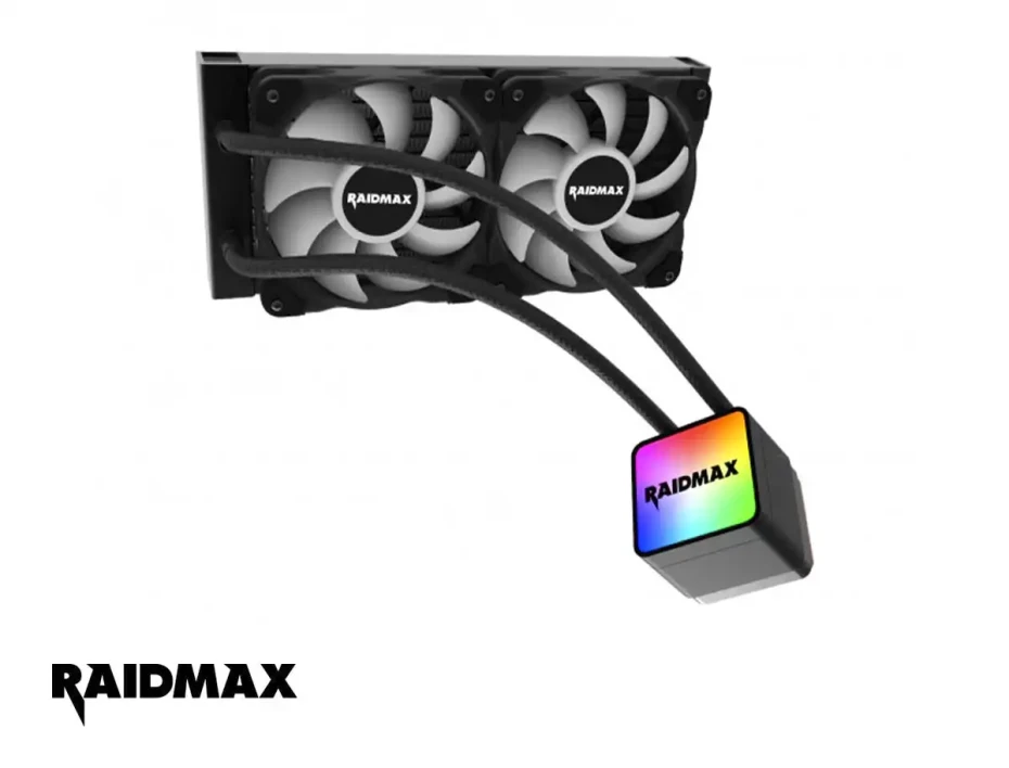 Sistema De Enfriamiento Liquido Raidmax Tornado Lc 240 (tornado Lc240) 2 Ventiladores, 240mm, Led Argb