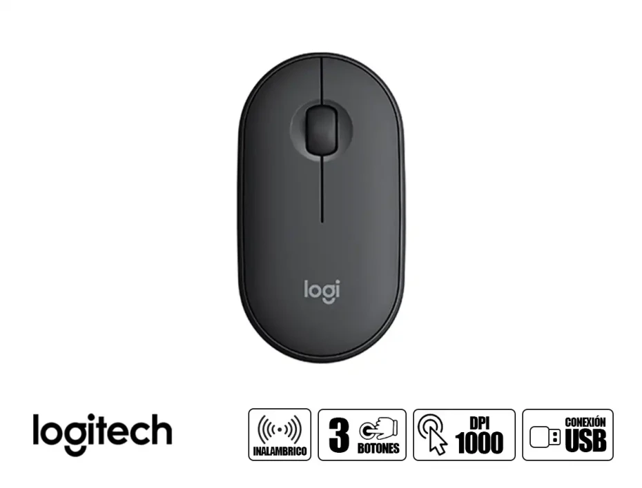 Combo 2 En Uno Logitech Inalambrico Mk470 (920-009266) Teclado, Mouse, 1000 Dpi, Negro