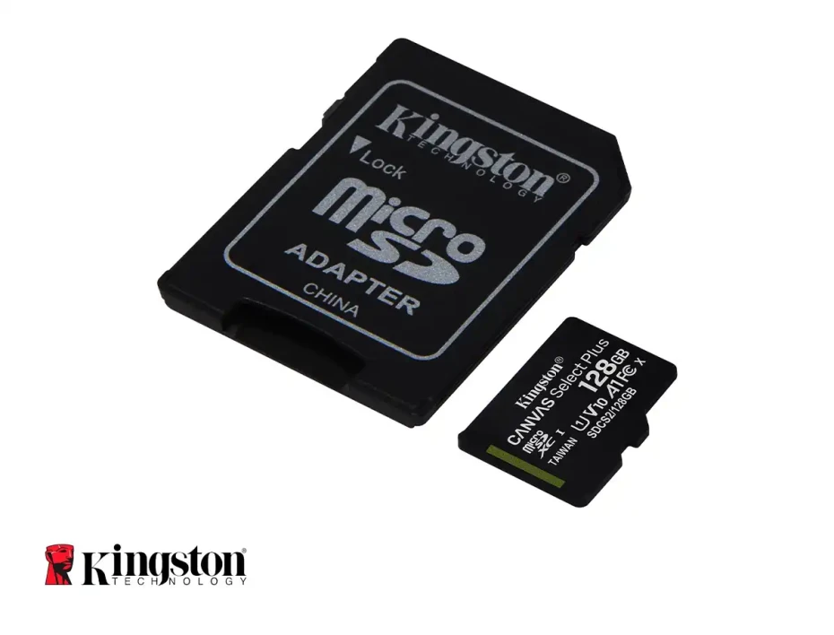 Memoria Micro Sd Kingston 128gb (sdcs2/128gb) C/card Adaptador, Tarjeta Sd