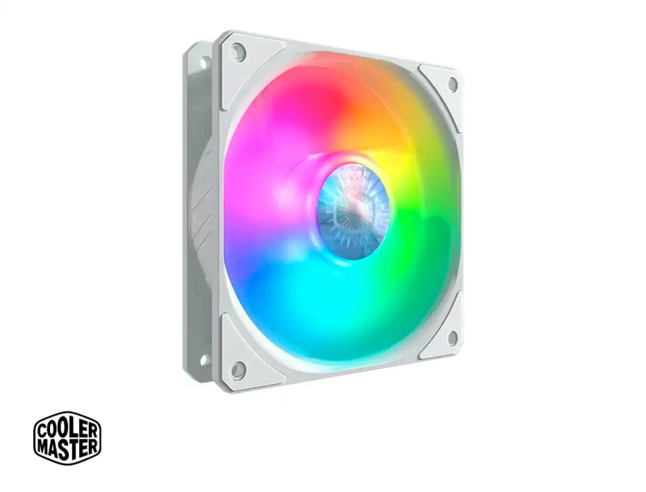 Cooler Para Case Cooler Master Sickleflow 120 Argb (mfx-b2dw-18npa-r1) Blanco, 120mm, Led Argb