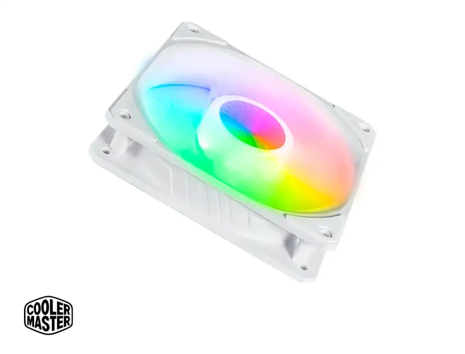 Cooler Para Case Cooler Master Sickleflow 120 Argb (mfx-b2dw-18npa-r1) Blanco, 120mm, Led Argb