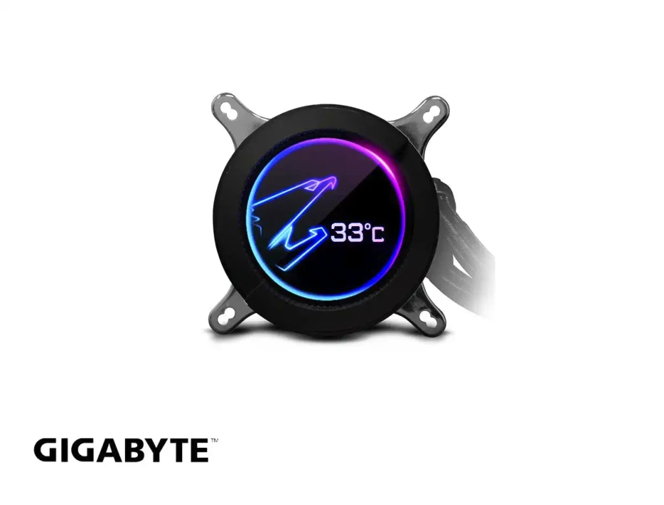 Sistema De Enfriamiento Liquido Gigabyte Aorus Liquid Cooler 240 (gp-aorus Waterforce240) 2 Ventiladores, 240mm, Led Argb