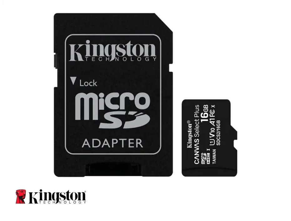 Memoria Micro Sd Kingston 16gb (sdcs2/16gb) C/card Adaptador, Tarjeta Sd