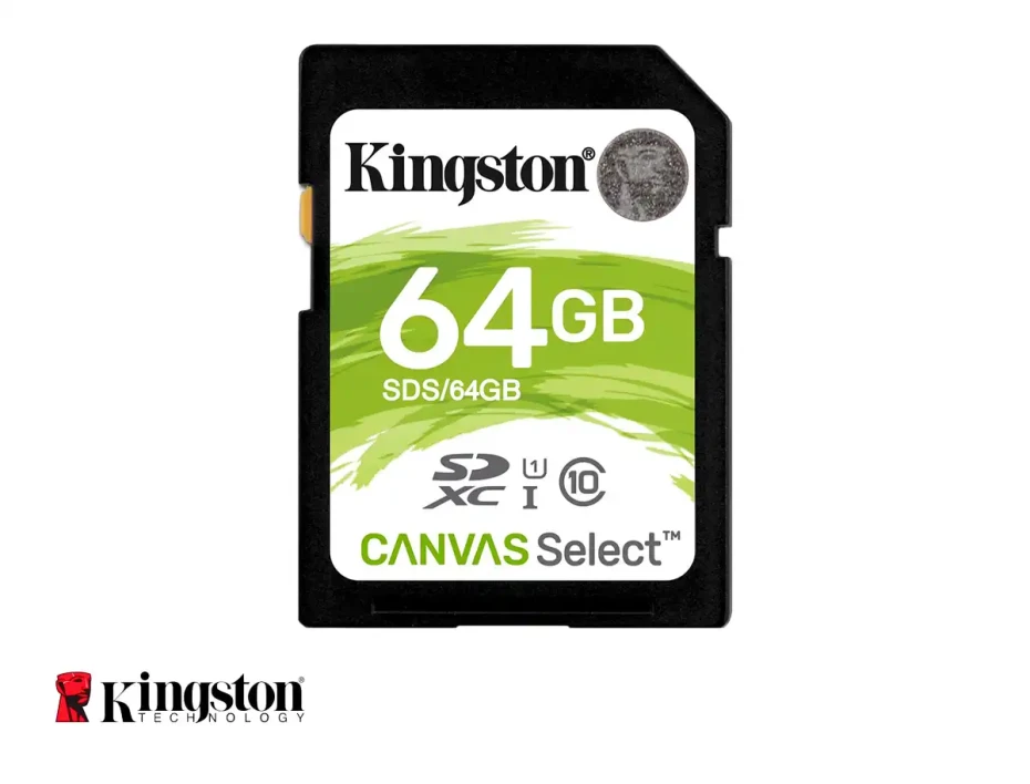 Memoria Sd Kingston 64gb (sds/64gb) Tarjeta Sd Clase 10 80mb/s