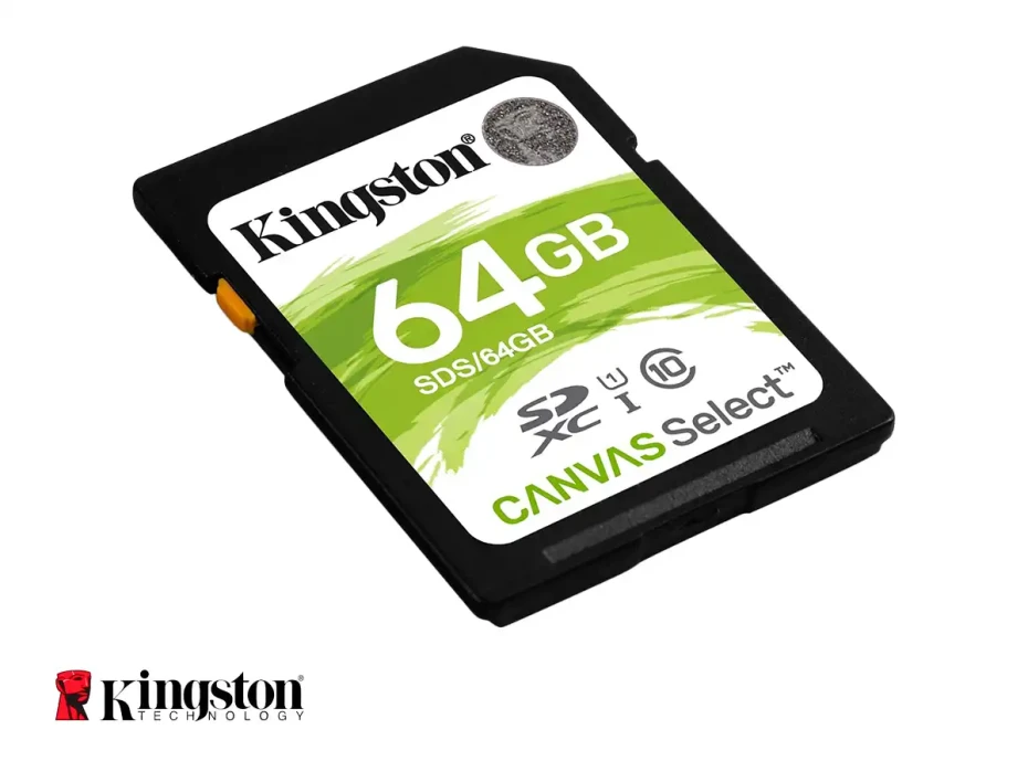 Memoria Sd Kingston 64gb (sds/64gb) Tarjeta Sd Clase 10 80mb/s