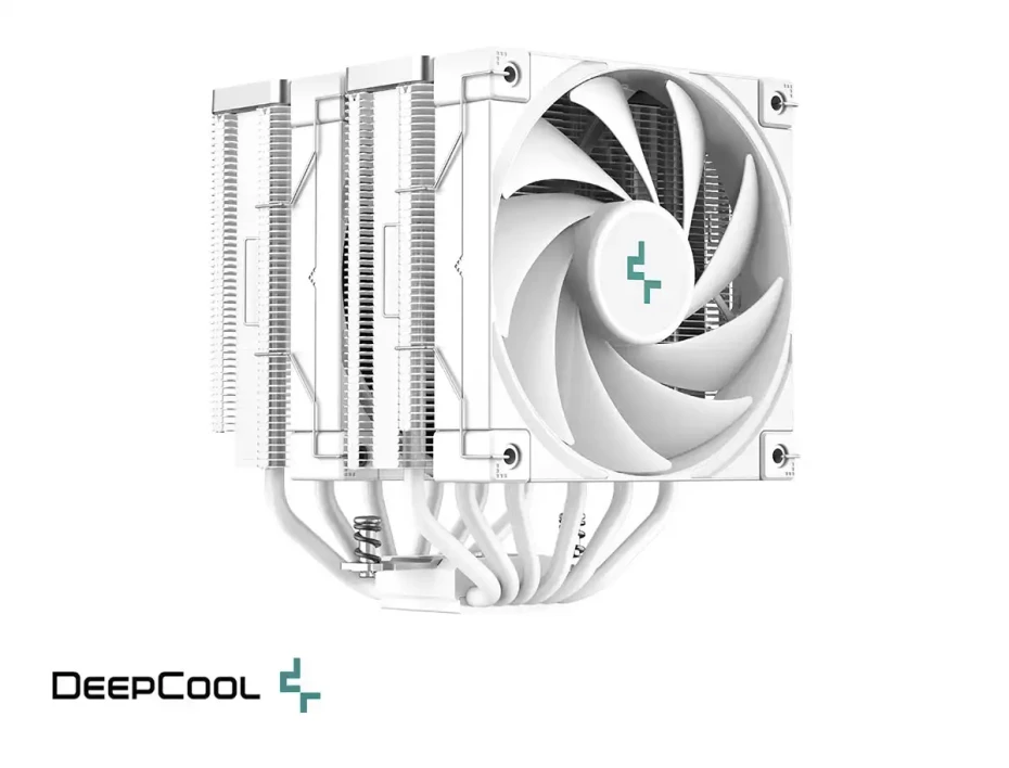 Cooler Para Procesador Deepcool Ak620 Wh (r-ak620-whnnmt-g-1) 2 Ventiladores, 120mm