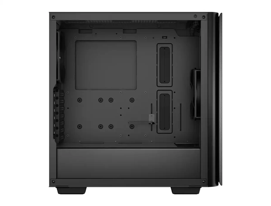 Case Deepcool Ck500 S/fuente (r-ck500-bknne2-g-1) Panel De Vidrio, 2 Ventiladores, Negro