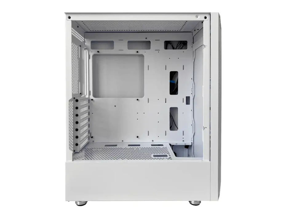 Case Antryx Rx-430 White S/fuente (ac-rx430w) Panel De Vidrio, Led, Blanco