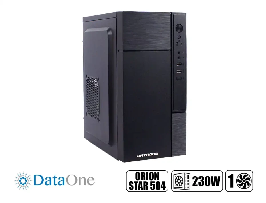 Case Dataone Orion Star 504 Fuente 230 / 600w (star 504) Negro