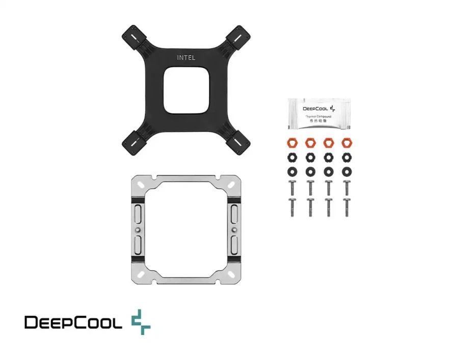 Cooler Para Procesador Deepcool Ag400 Plus (r-ag400-bknnmd-g) 2 Ventiladores, 120mm