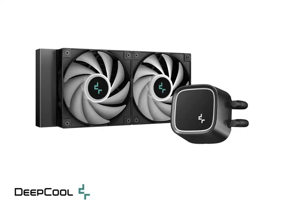 Sistema De Enfriamiento Liquido Deepcool Le500 (r-le500-bklnmc-g-1) 2 Ventiladores, 240mm, Led