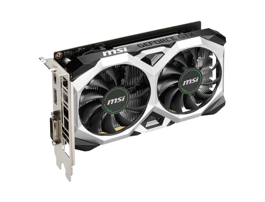 Tarjeta De Video Msi Gtx 1650 Ventus Xs Oc V1 4gb Gddr6 (912-v809-4264) Geforce Nvidia 128 Bits, 2 Ventiladores