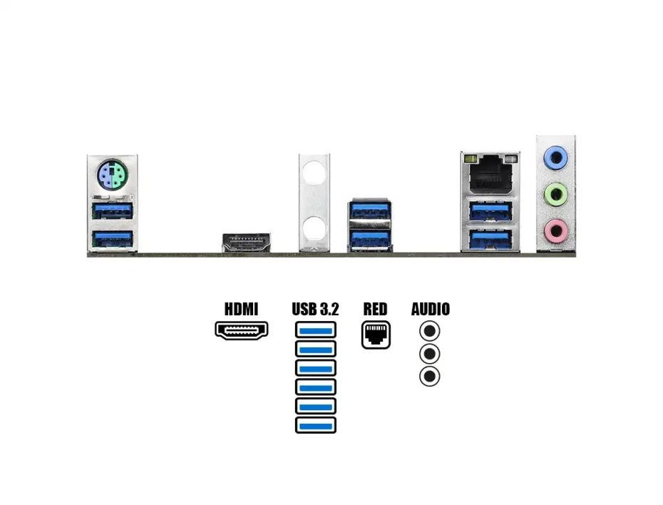 Placa Madre Asrock B550 Phantom Gaming 4 (90-mxbcy0-a0uayz) Socket Am4, Ram Ddr4 Buss 4733oc Mhz