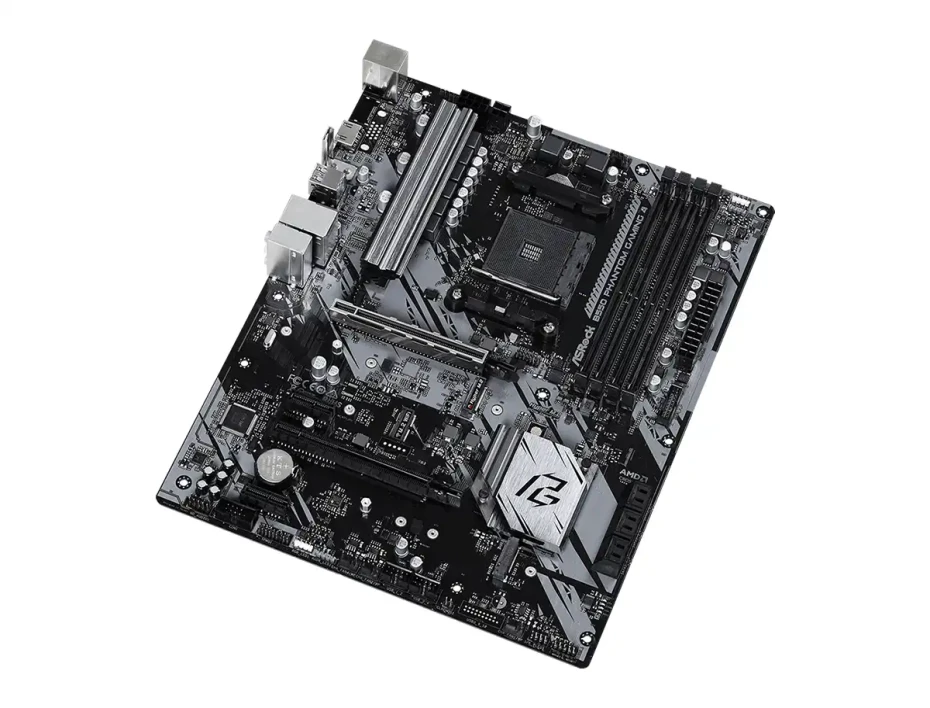 Placa Madre Asrock B550 Phantom Gaming 4 (90-mxbcy0-a0uayz) Socket Am4, Ram Ddr4 Buss 4733oc Mhz