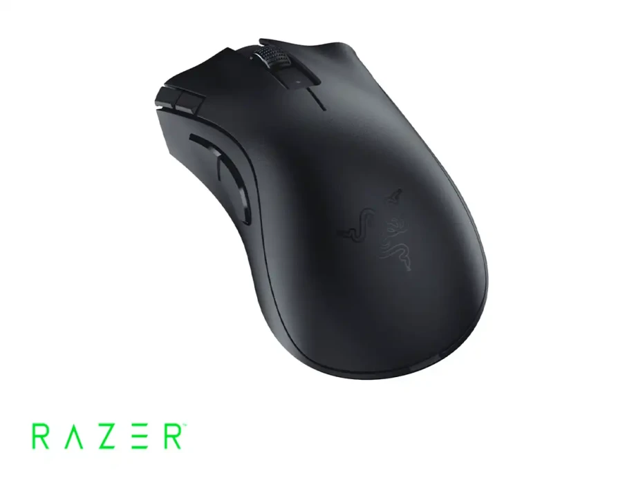 Mouse Inalambrico Razer Deathadder V2 X Hyperspeed (rz01-04130100-r3u1) Hasta 14.000 Dpi, 7 Botones Programables, Bt, Negro