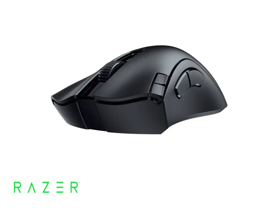 Mouse Inalambrico Razer Deathadder V2 X Hyperspeed (rz01-04130100-r3u1) Hasta 14.000 Dpi, 7 Botones Programables, Bt, Negro