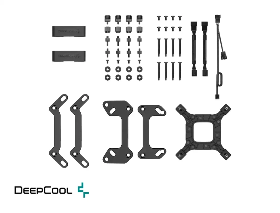 Sistema De Enfriamiento Liquido Deepcool Lt520 (r-lt520-bkamnf-g-1) 2 Ventiladores, 240mm, Led Rgb