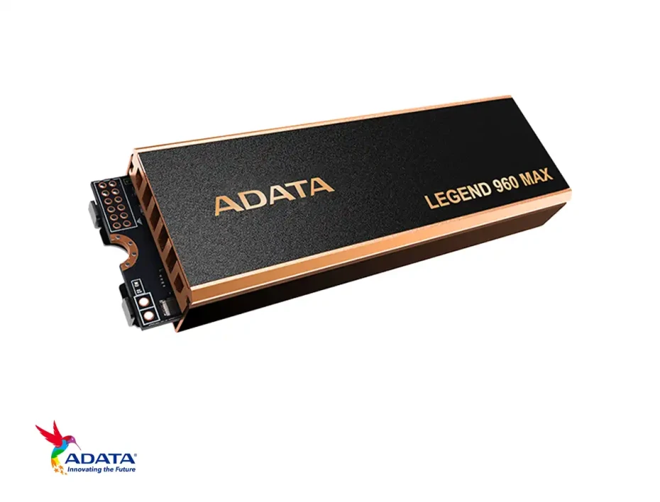 Unidad De Almacenamiento Ssd M.2 Pcie Adata 4tb Nvme Legend 960 Max, 2280 (aleg-960m-4tcs) 7400mb/s Con Discipador