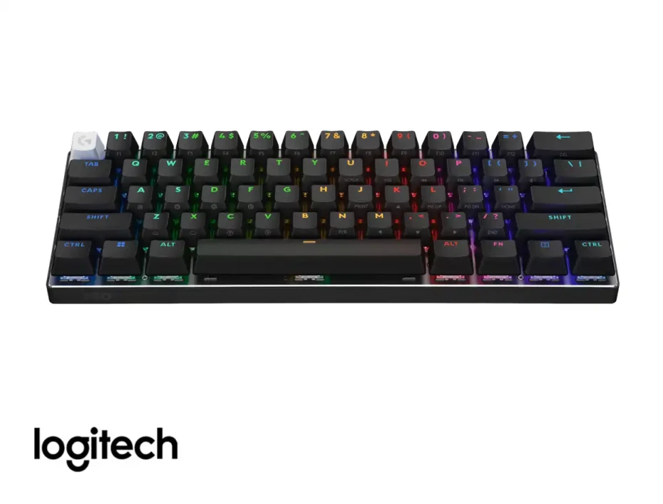 Teclado Gamer Inalambrico Logitech G Pro X 60 (920-011902) Negro Mecanico, Lightspeed Rgb Led