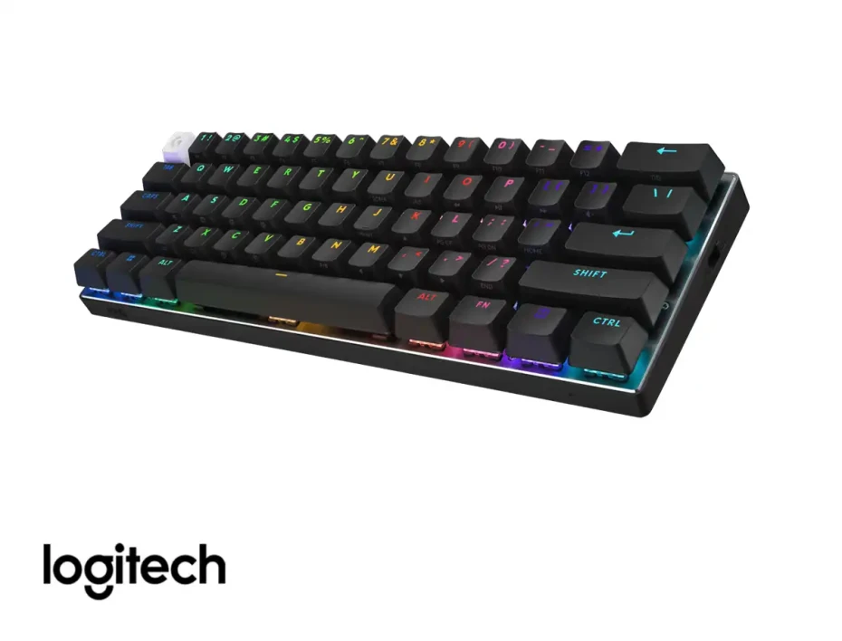 Teclado Gamer Inalambrico Logitech G Pro X 60 (920-011902) Negro Mecanico, Lightspeed Rgb Led