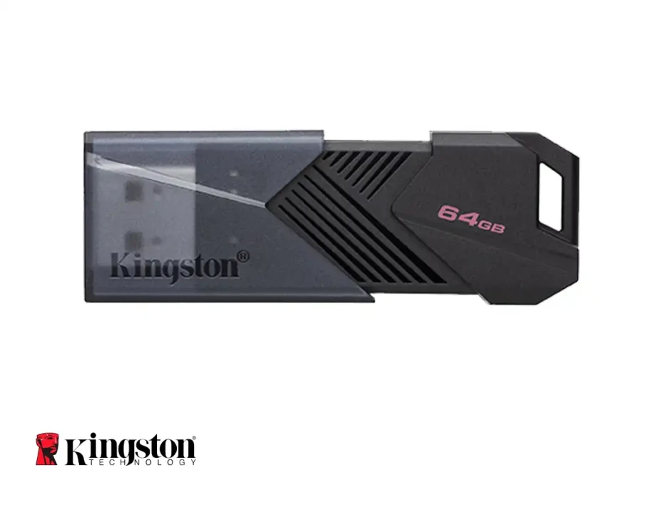 Memoria Usb Kingston 64gb Datatraveler Exodia Onyx (dtxon/64gb) Usb 3.2, Dispositivo De Almacenamiento, Negro