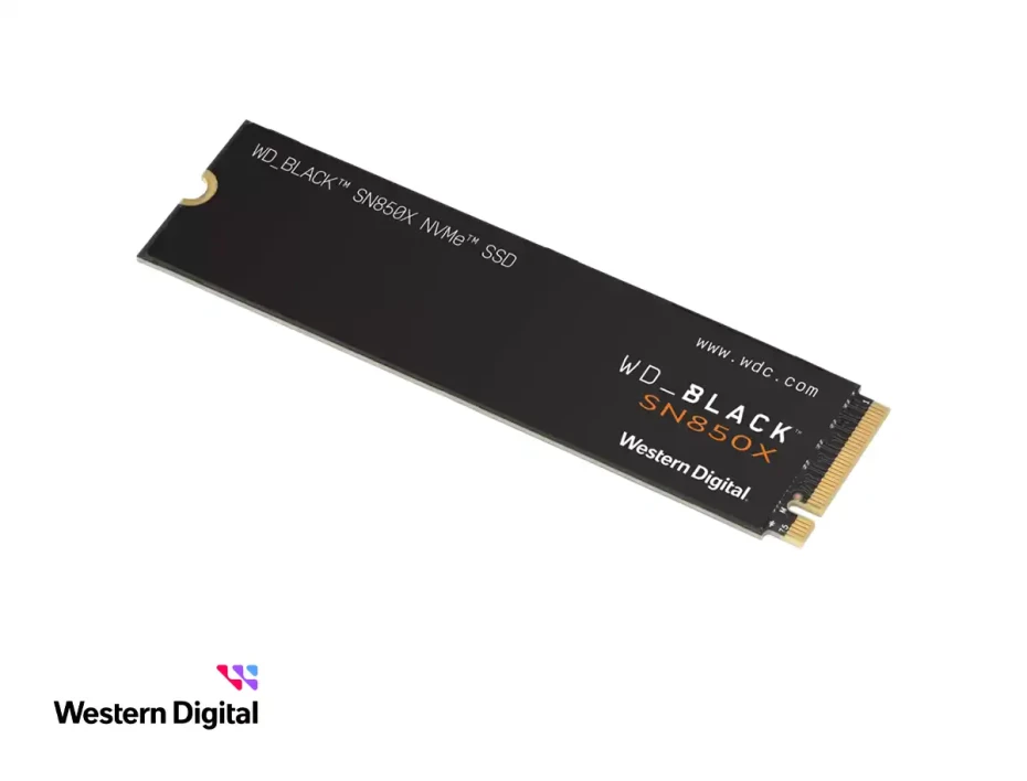 Unidad De Almacenamiento Ssd M.2 Pcie Western Digital 1tb Nvme Black Sn850x, 2280 (wds100t2x0e) 7300mb/s