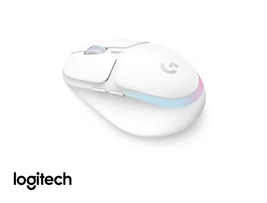 Mouse Inalambrico Logitech Gaming G705 Lightspeed (910-006366) Hasta 8.200 Dpi, Receptor Usb, Blanco