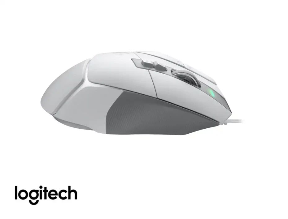 Mouse Logitech G502 X Gaming (910-006144) Hasta 25.600 Dpi, 13 Botones Programables, Blanco