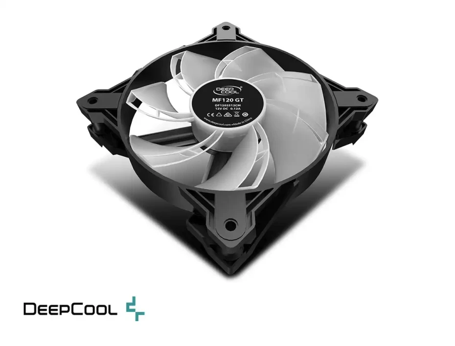 Cooler Para Case Deepcool Mf120 Gt (dp-gs-f12-ar-mf120gt-3p) Pack 3 En 1, 120mm, Led Argb