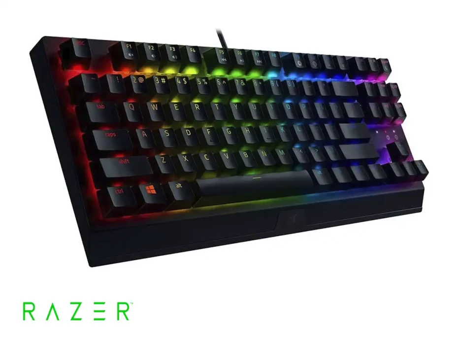 Teclado Gamer Razer Blackwidow V3 Tkl (rz03-03491800-r3m1) Mecanico, Switch Yellow