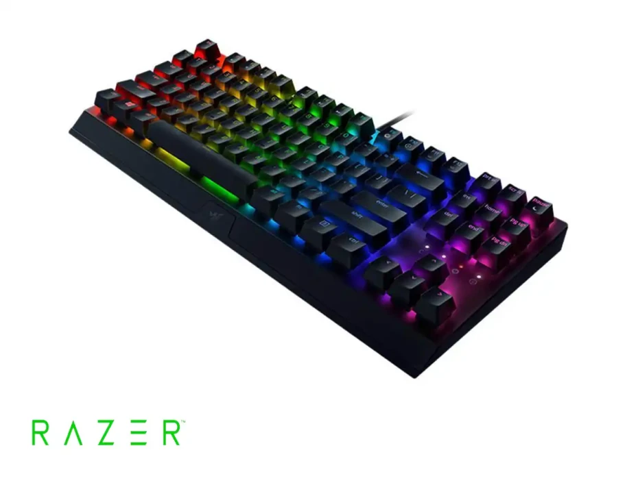 Teclado Gamer Razer Blackwidow V3 Tkl (rz03-03491800-r3m1) Mecanico, Switch Yellow