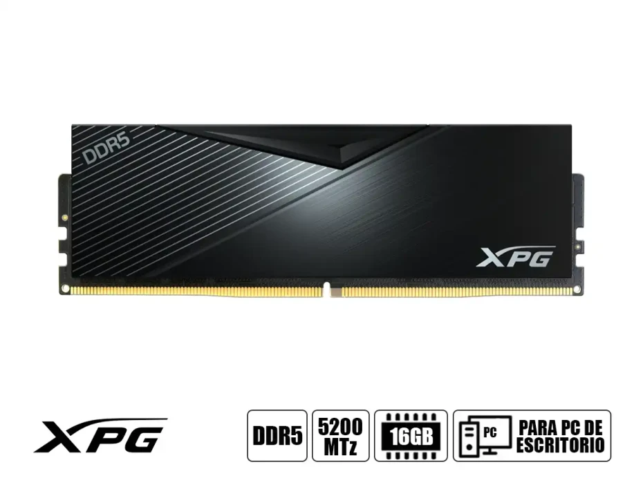 Memoria Ram Xpg Ddr5 16gb Lancer (ax5u5200c3816g-clabk) 5200 Mt/s