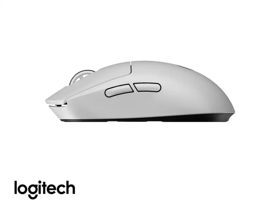 Mouse Inalambrico Logitech G Pro X Superlight 2 Gaming (910-006636) Hasta 44.000 Dpi, Receptor Usb, 5 Botones, Blanco