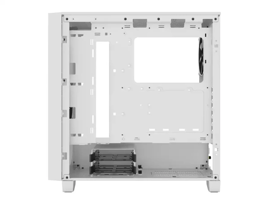 Case Corsair 3000d Airflow S/fuente (cc-9011252-ww) Panel De Vidrio, Blanco