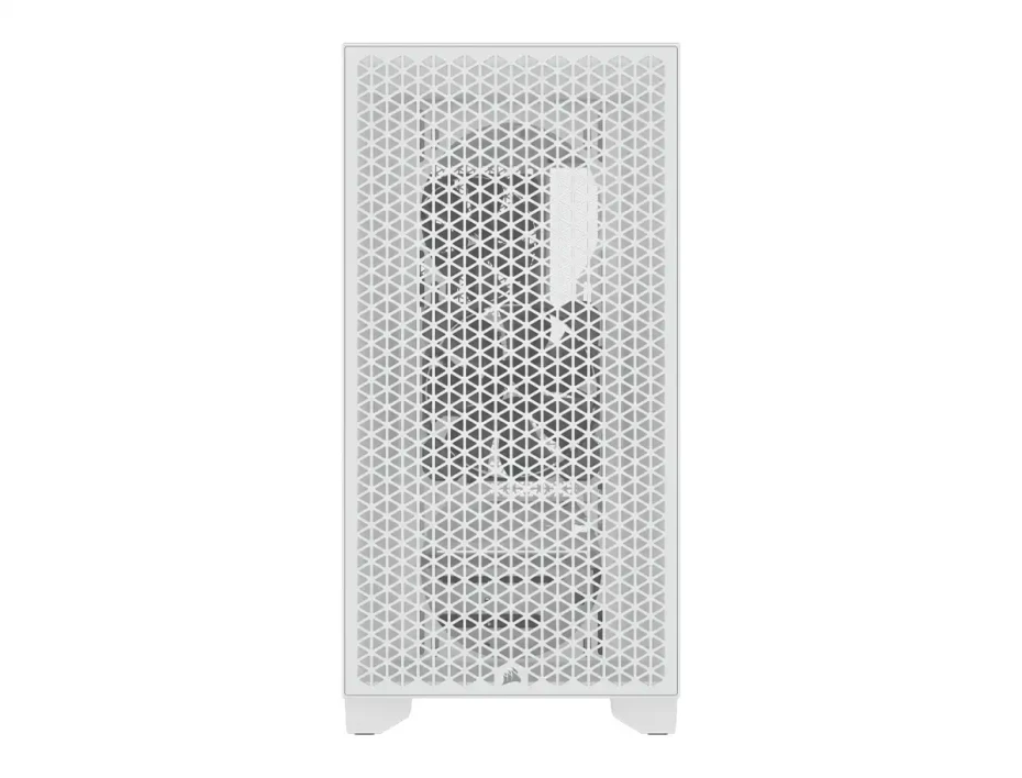 Case Corsair 3000d Airflow S/fuente (cc-9011252-ww) Panel De Vidrio, Blanco