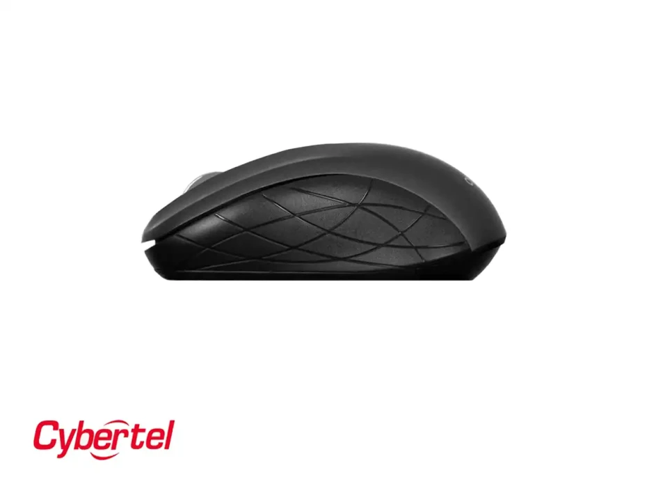 Mouse Inalambrico Cybertel Newton Cyb M319 (cyb M319-bk) Hasta 1000 Dpi, Receptor Usb, Negro