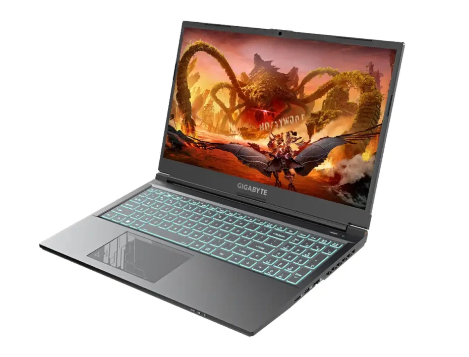 Laptop Gigabyte Core I7-12650h G5 Gaming (g5 Kf5-g3us353sh) Pantalla 15.6" Fhd 144hz, Ram 16gb, Ssd 512gb, Rtx 4060 8gb, Win11, 12gen., Black