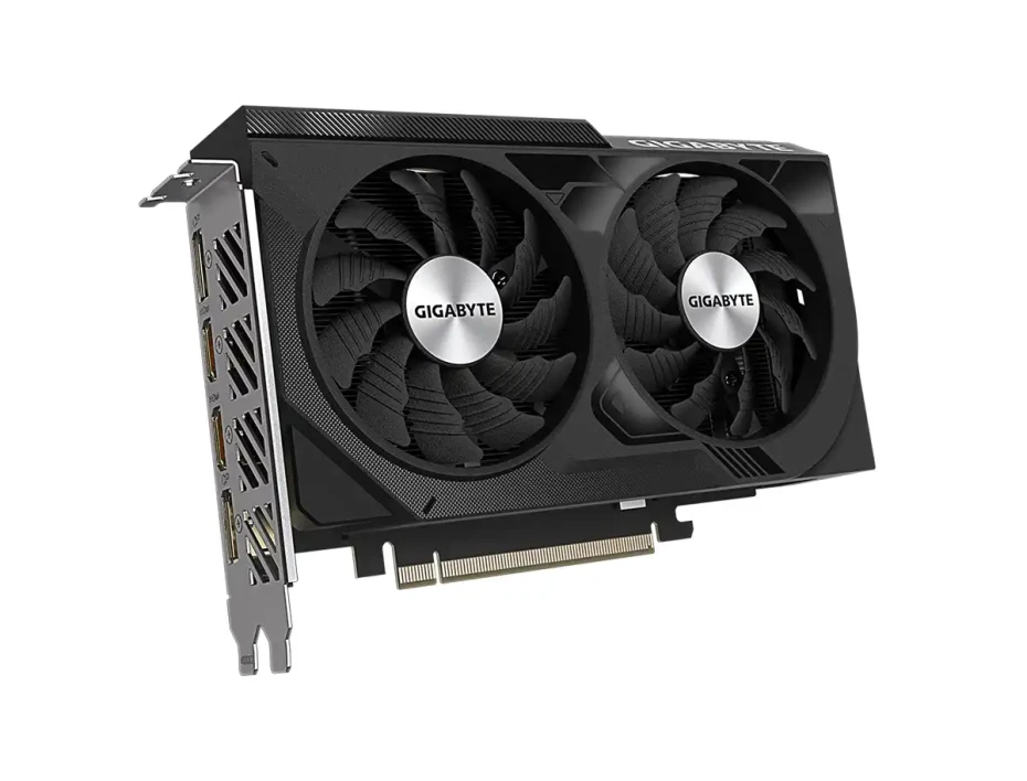 Tarjeta De Video Gigabyte Rtx 4060 8gb, Windforce Oc 8gb Gddr6 (gv-n4060wf2oc-8gd G10) Geforce Nvidia 128 Bits, 2 Ventiladores