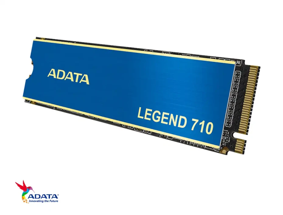 Unidad De Almacenamiento Ssd M.2 Pcie Adata 512gb Nvme Legend 710, 2280 (aleg-710-512gcs) 2400mb/s, C/discipador