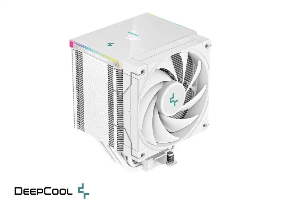 Cooler Para Procesador Deepcool Ak500 Digital Wh (r-ak500-whadmn-g) 1 Ventilador, 120 Mm, Blanco