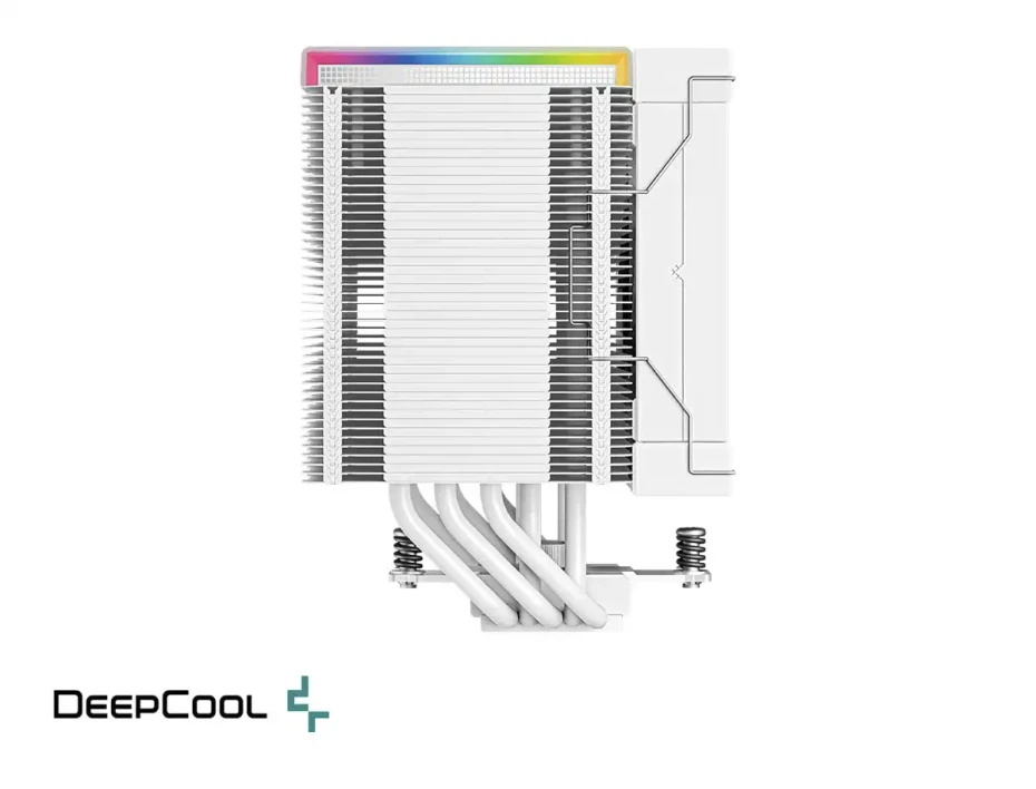 Cooler Para Procesador Deepcool Ak500 Digital Wh (r-ak500-whadmn-g) 1 Ventilador, 120 Mm, Blanco