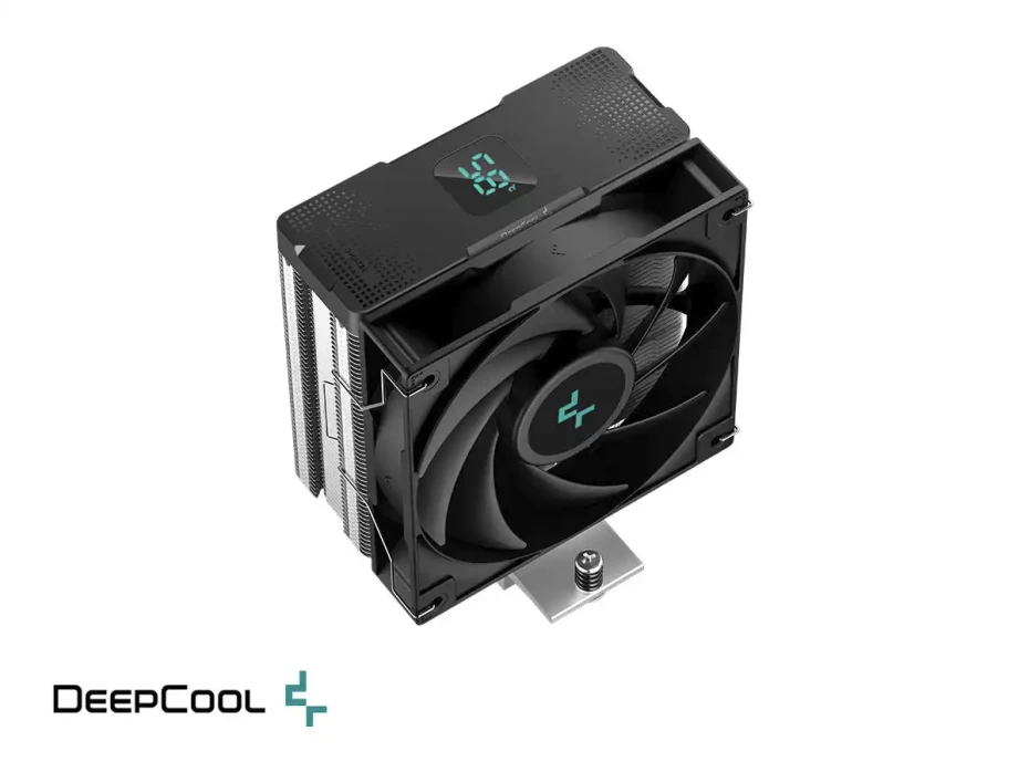 Cooler Para Procesador Deepcool Ag400 Digital (r-ag400-bkndmn-g-1) 1 Ventilador, 120mm