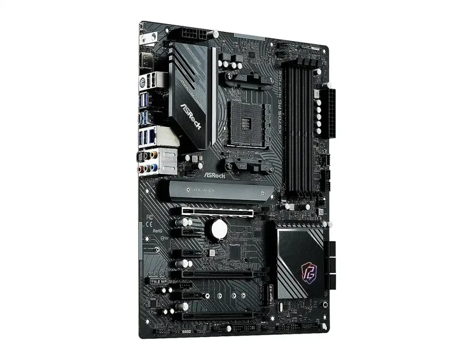 Placa Madre Asrock X570s Pg Riptide Am4 | (90-mxbhx0-a0uayz) 4 Slot