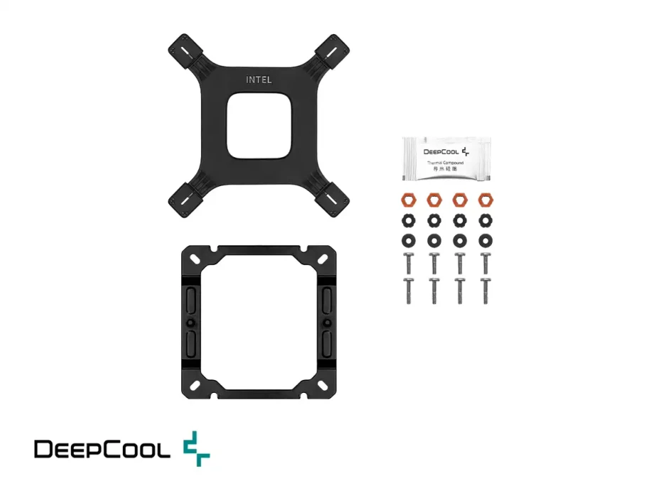 Cooler Para Procesador Deepcool Ag400 Digital Bk Argb (r-ag400-bkadmn-g-1) 1 Ventilador, 120mm, Led Argb