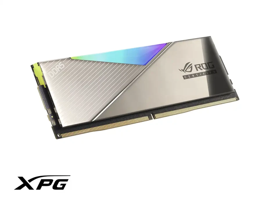 Memoria Ram Xpg Ddr5 32gb (16gbx2) Lancer Rog (ax5u6600c3216g-dclarrog) 6600 Mt/s, Rgb