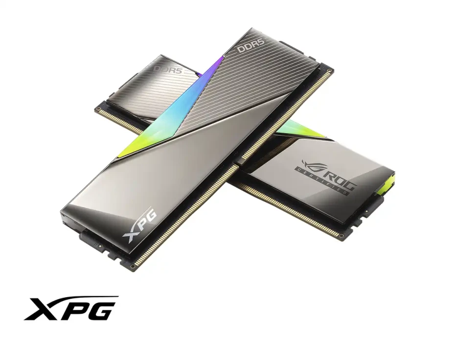 Memoria Ram Xpg Ddr5 32gb (16gbx2) Lancer Rog (ax5u6600c3216g-dclarrog) 6600 Mt/s, Rgb