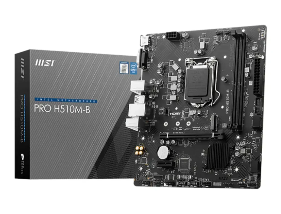 Placa Madre Msi H510m-b Pro (h510m Pro-b) Socket Lga 1200, Ram Ddr4 Buss 2933mhz, 10ma Gen