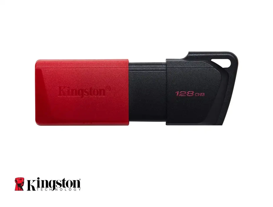 Memoria Usb Kingston 128gb Datatraveler Exodia (dtxm/128gb) Usb 3.2, Dispositivo De Almacenamiento, Negro Y Rojo